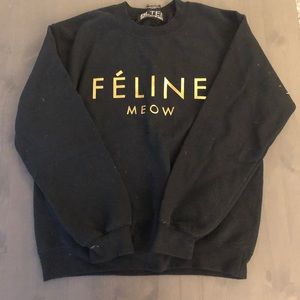 Feline sweater